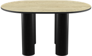 Black Oak Siena Coffee Table - Oblong